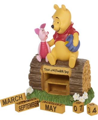 222700 Today Is My Favorite Day Disney Winnie The Pooh Resin Perpetual Calendar