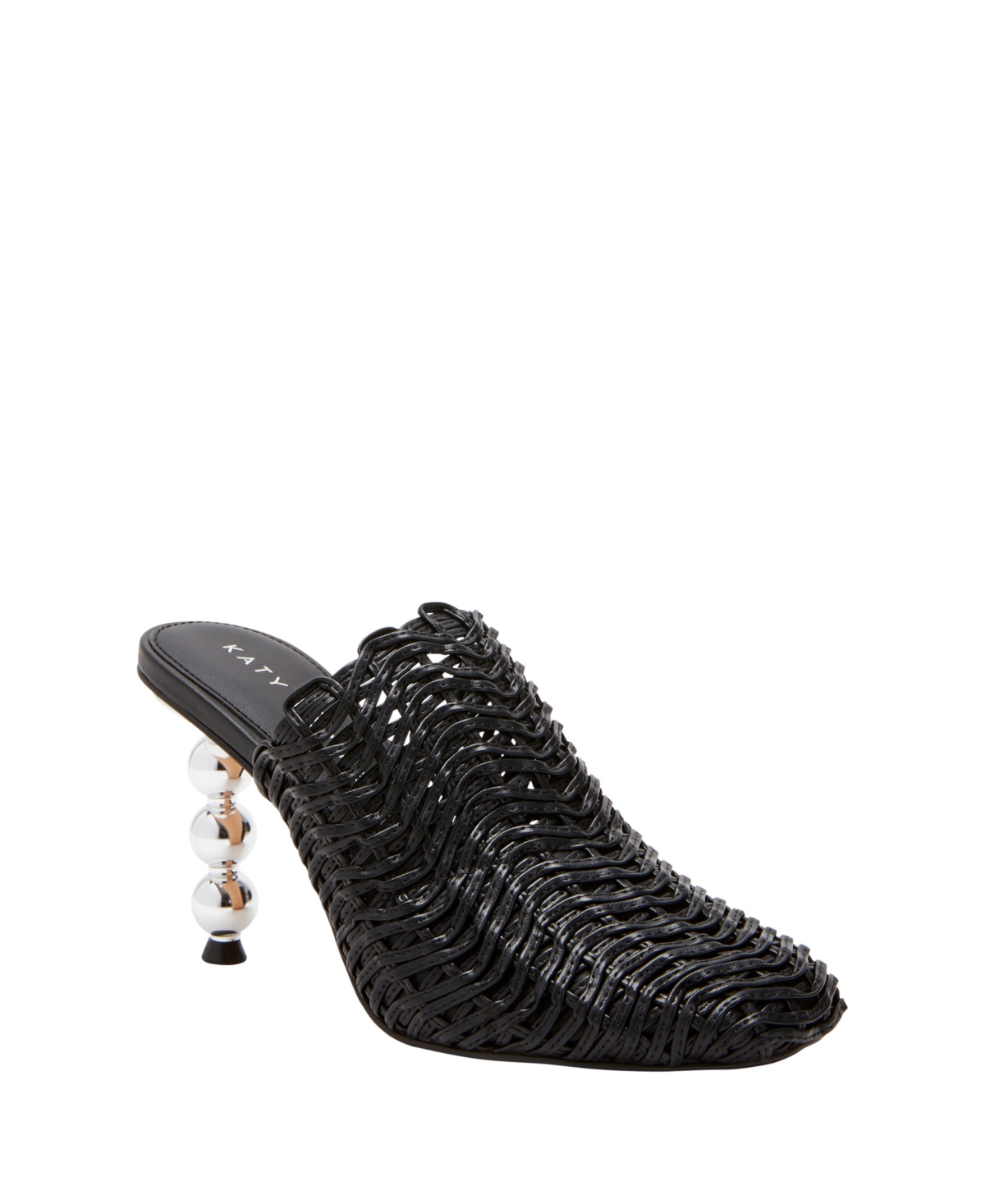 Katy Perry The Beed Zigzag Mule In Black