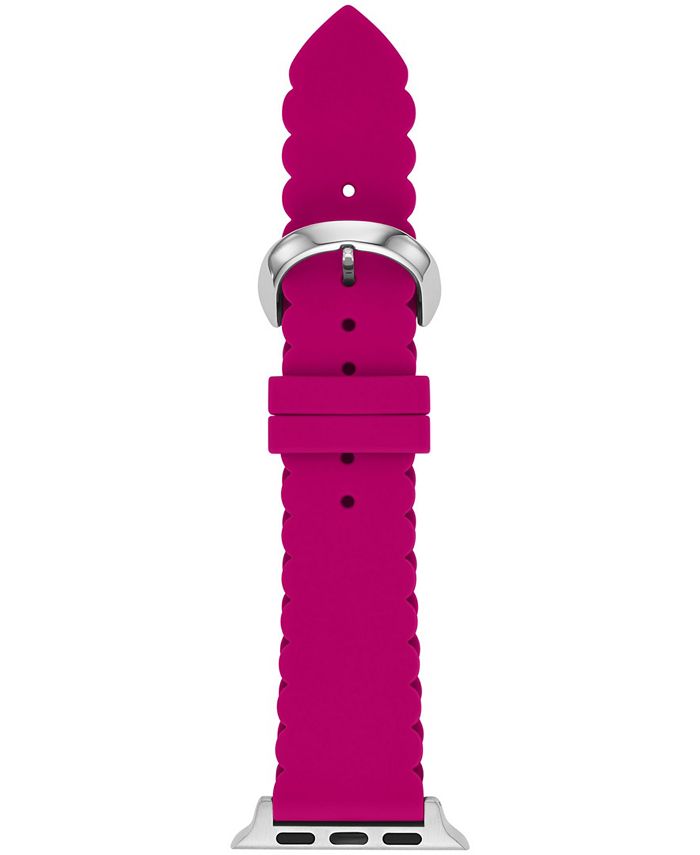kate spade new york Women's Pink Silicone Band for Apple Watch, 38, 40,  41mm and 42, 44, 45, 49mm & Reviews - All Fashion Jewelry - Jewelry &  Watches - Macy's