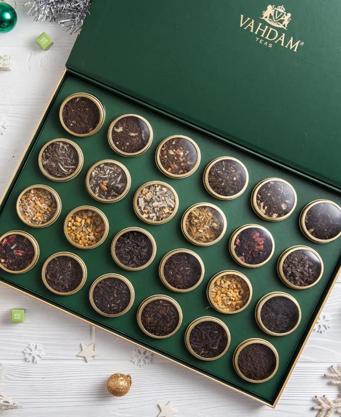 Vahdam Teas Assorted Tea Sampler Gift Box, 24 Flavors Macy's