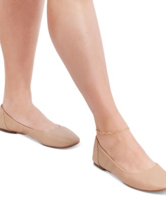 Lightweight Paperclip Link Chain Ankle Bracelet in 10k Gold, Created for Macy's
