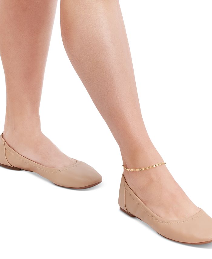 Macy's Paperclip Link Chain Ankle Bracelet in 10k Gold, Created for Macy's Macy's