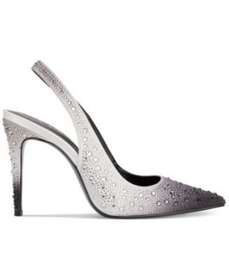 Women's Slip-On Pointed-Toe Slingback Pumps