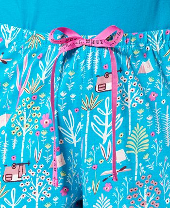 Hue Women's Fun Time Forest Capri Pajama Pants - Macy's