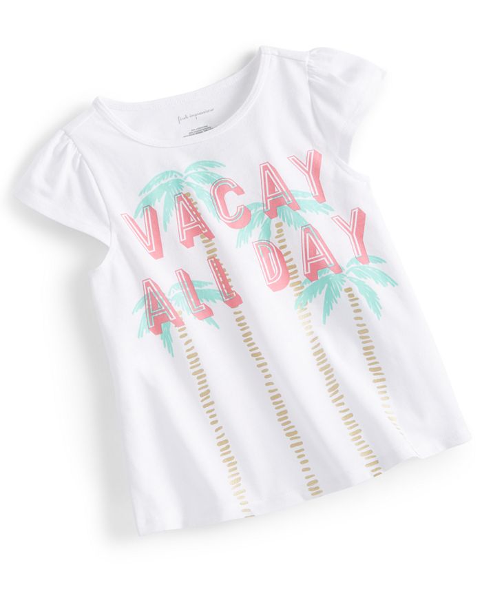 First Impressions Baby Girls Tall Trees T Shirt, Created for Macy's ...