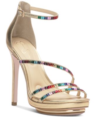 Jessica Simpson - Embla Ankle-Strap Embellished Dress Sandals