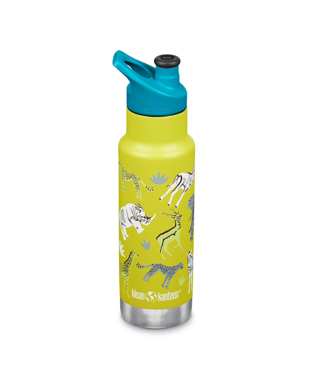 Insulated Kid Classic Narrow Stainless-steel Bpa-free 12oz Water Bottle With Sport Cap