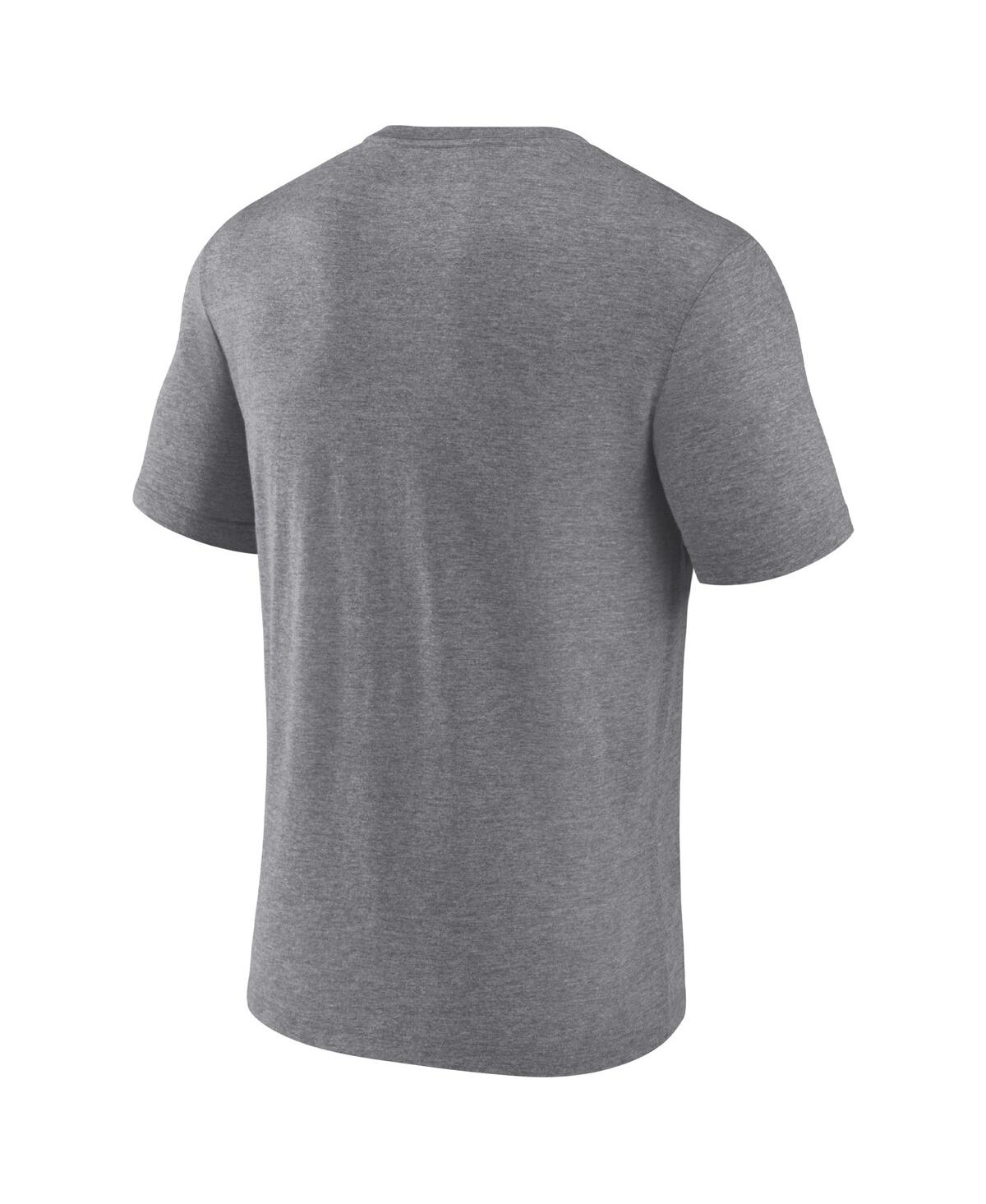 Men's FanaticsKansas City Chiefs Super Bowl Lvii Champions Rewrite History Tri-Blend T-shirt - Heather Gray