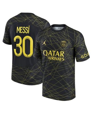 Men's Jordan Lionel Messi Black Paris Saint-Germain 2022/23 Fourth