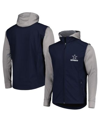 Men's Navy Dallas Cowboys Alpha Full-Zip Jacket