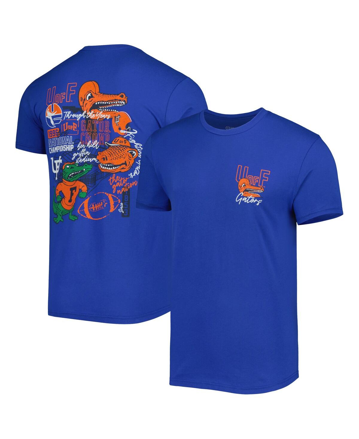 Men'sFlorida Gators Vintage-Like Through the Years Two-Hit T-shirt - Royal