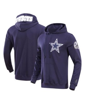 Pro Standard Men's Navy Dallas Cowboys Logo Pullover Hoodie - Macy's