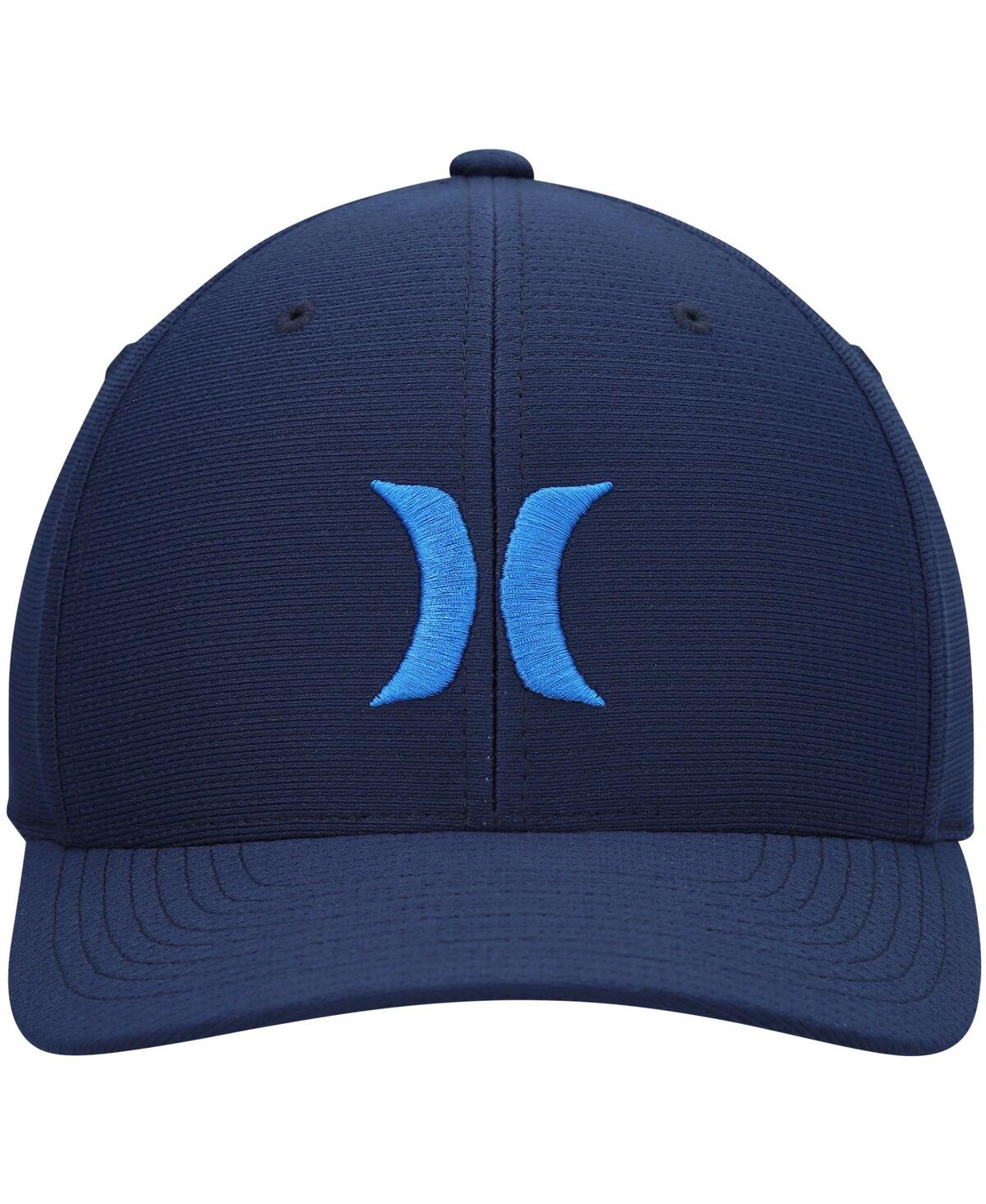 Hurley Men's  Blue H2o-dri Pismo Flex Fit Hat In Blue