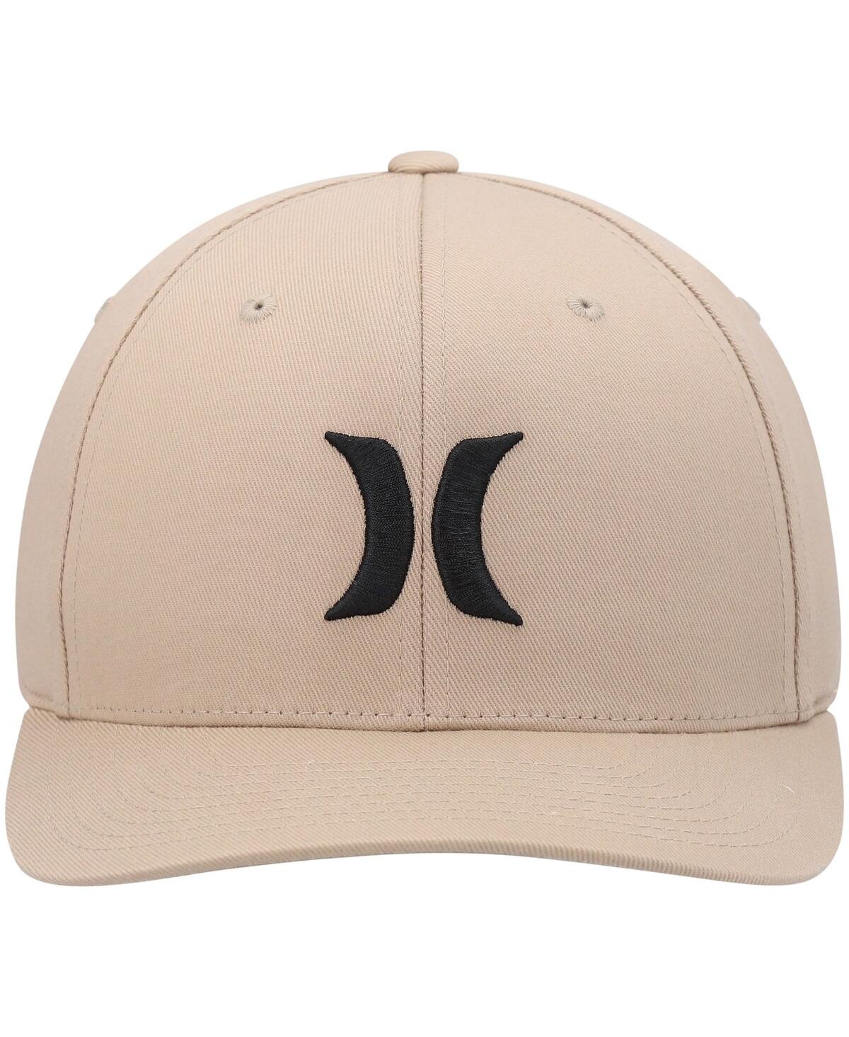 Shop Hurley Men's  Khaki One And Only Tri-blend Flex Fit Hat