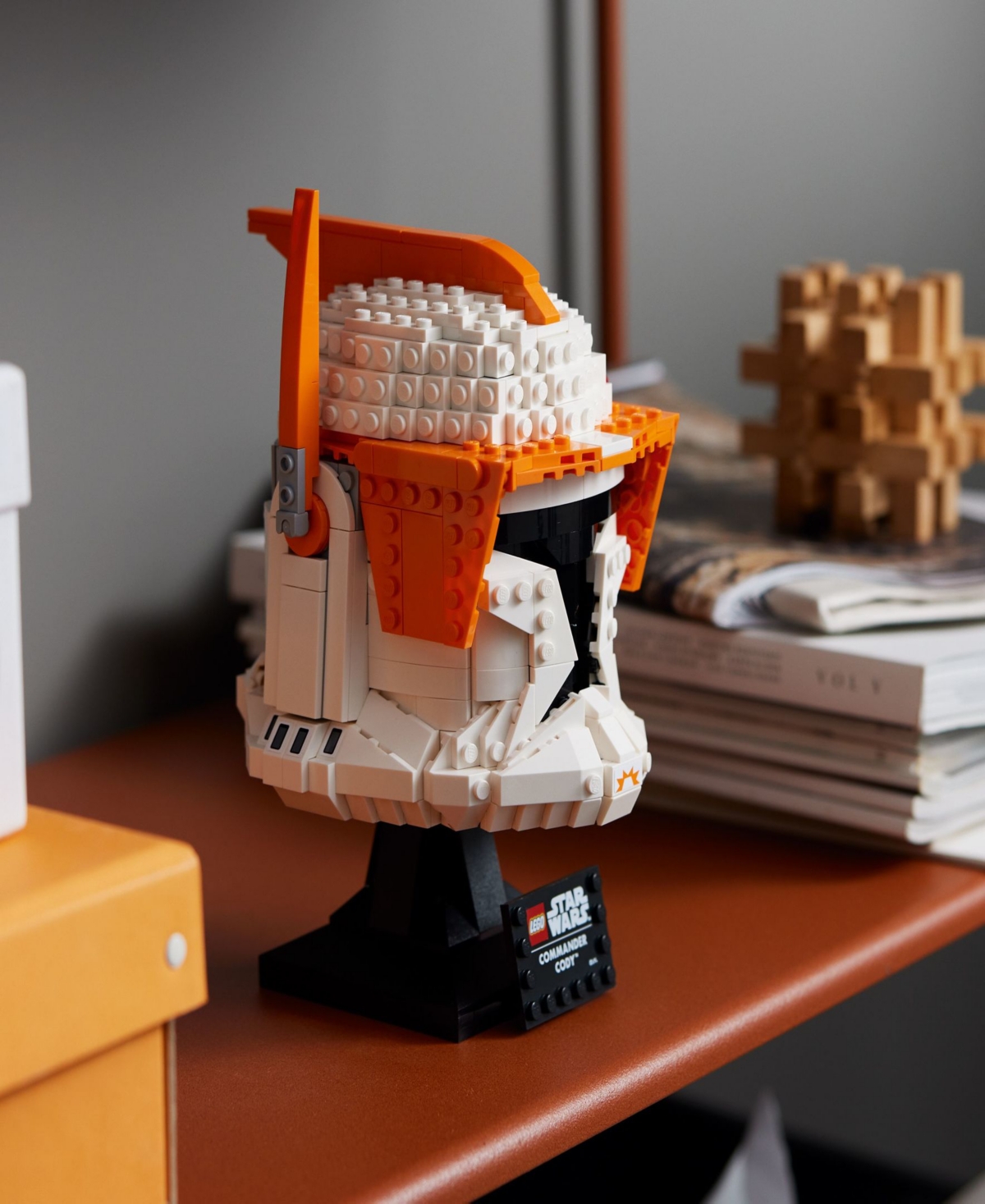 Shop Lego Star Wars 75350 Clone Commander Cody Helmet Toy Building Set In Multicolor