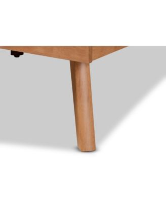 Galvin Modern and Contemporary Full Size Finished Wood Platform Bed