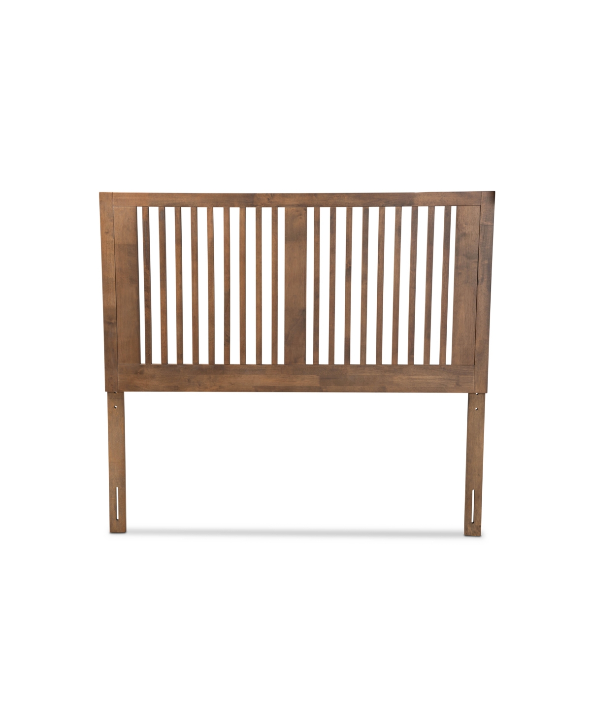 Baxton Studio Harena Modern And Contemporary Transitional King Size Finished Wood Headboard In Ash Walnut