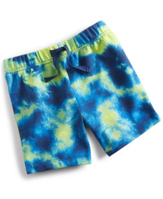 First Impressions - Toddler Boys Cotton Tie Dye Shorts