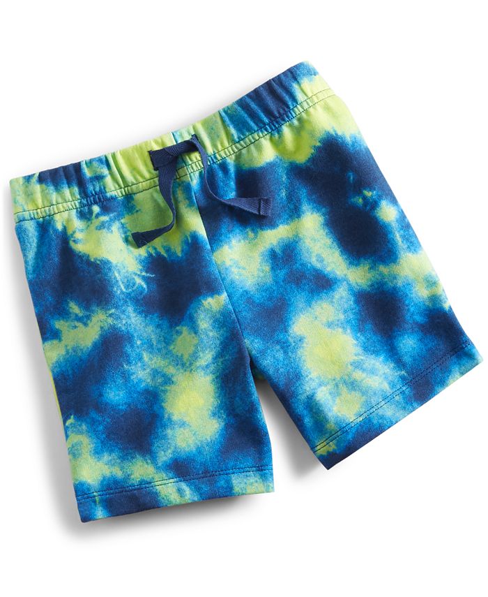 First Impressions Baby Boys Tie Dye Shorts, Created for Macy's Macy's