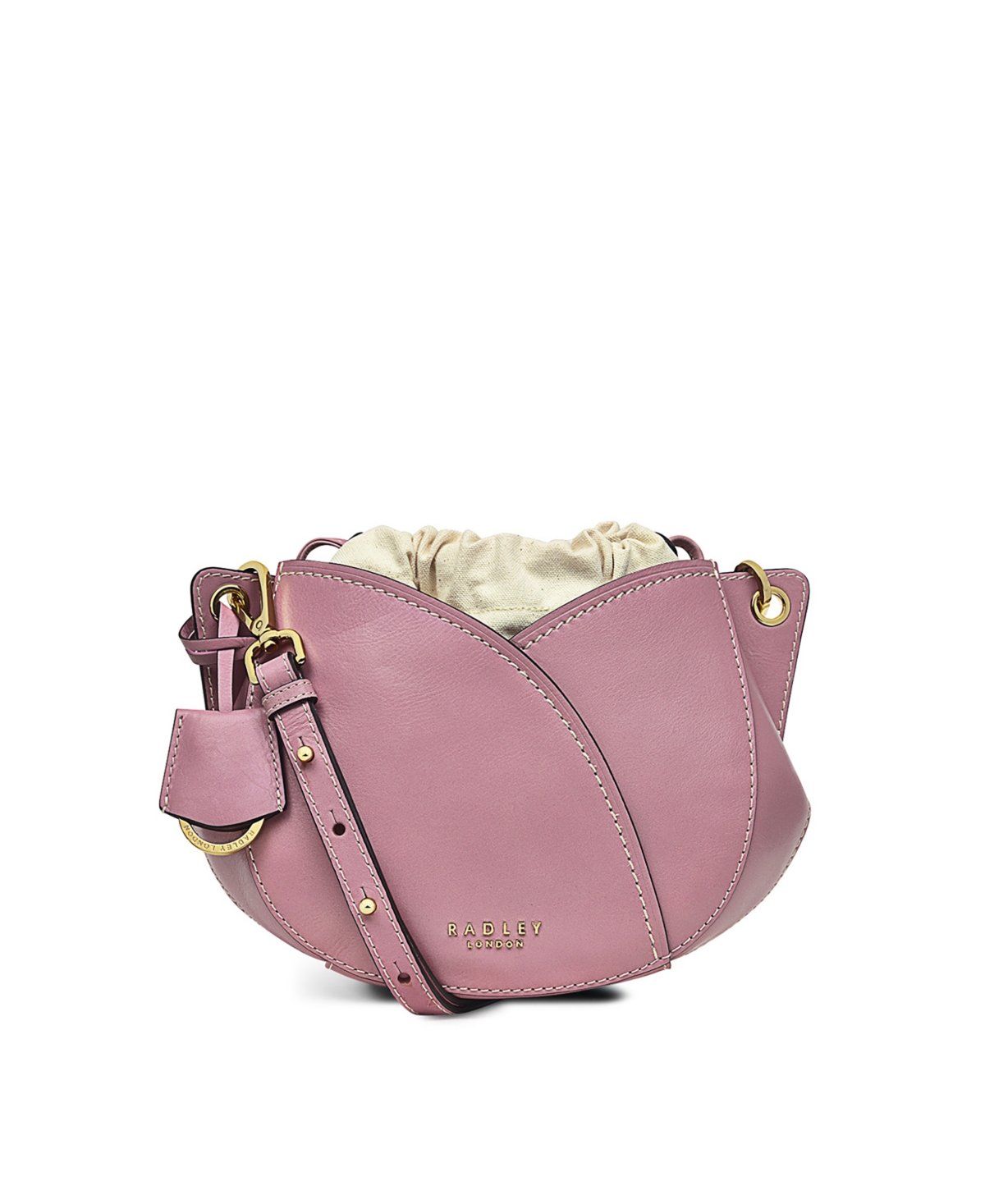 Radley London Tulip Street Small Drawstring Crossbody Bag In Vintage like Pink ModeSens