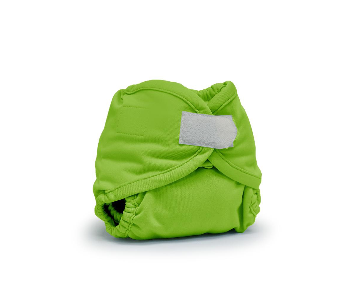 Kanga Care Babies' Rumparooz Reusable Newborn Cloth Diaper Cover Aplix In Green