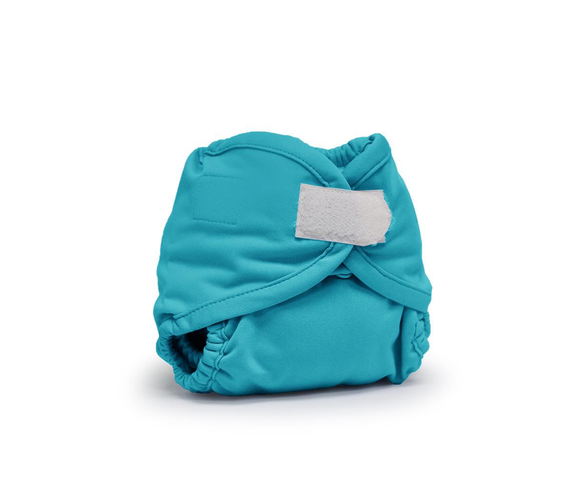 Kanga Care Kids' Rumparooz Reusable Newborn Cloth Diaper Cover Aplix In Blue