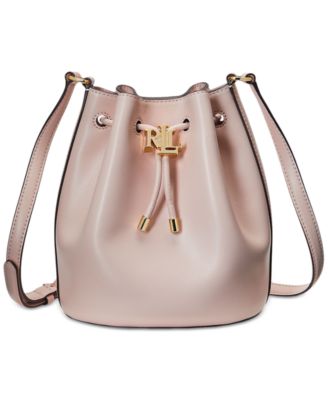 Lauren Ralph Lauren - Andie Small Leather Drawstring Bag