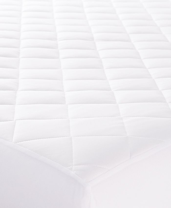 Charter Club Continuous Protection Waterproof Mattress Pad, Twin, Created for Macy's - White