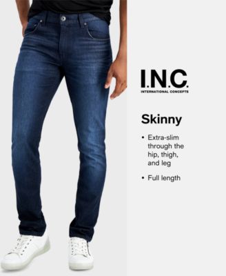 Jean Skinny Homme INC International Concepts - Taille 36, Déchiré, Sans Ourlet - Neuf Avec étiquettes