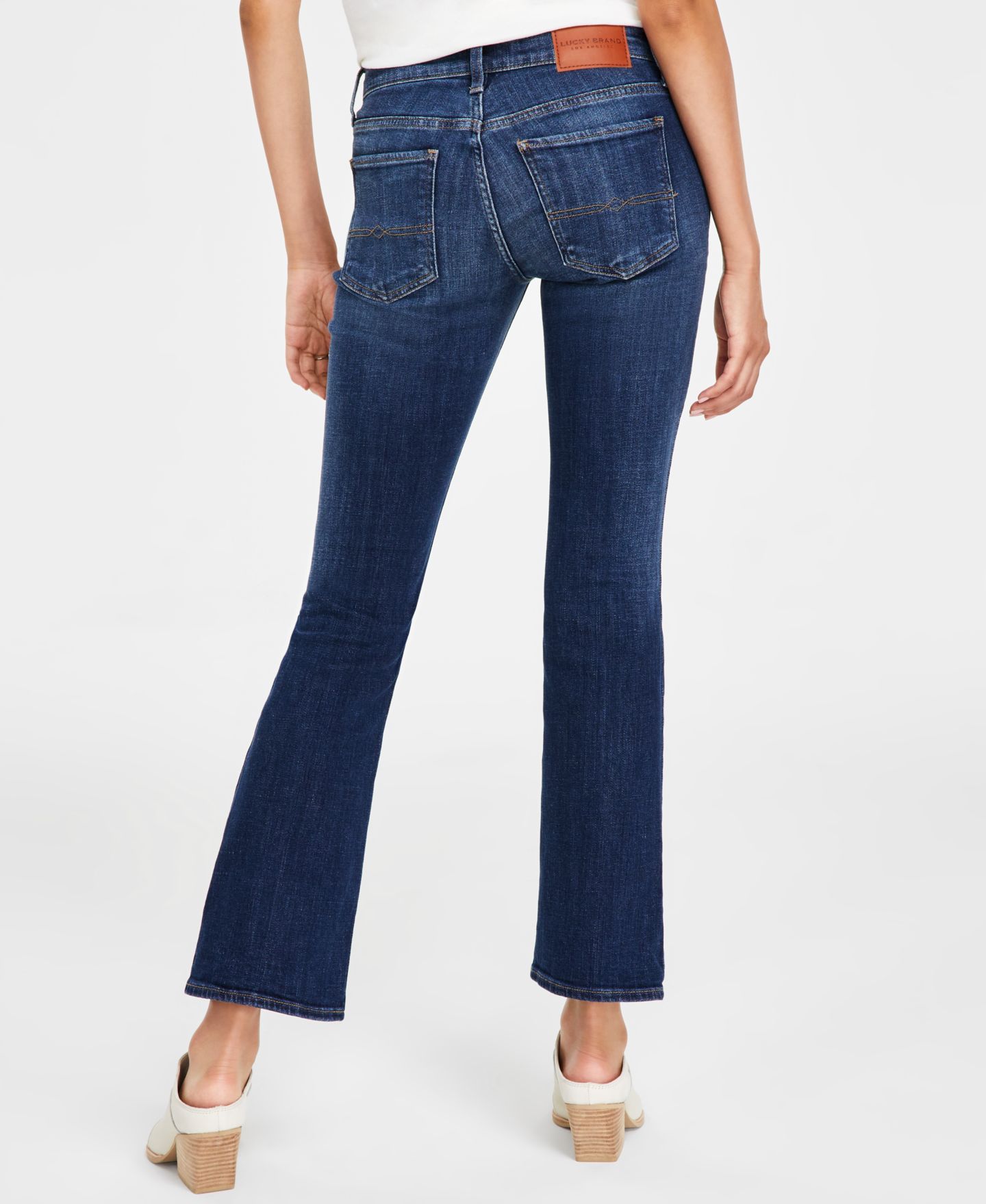 Женские джинсы Lucky Brand Sweet Mid Bootcut, цвет: Agate — фото 3