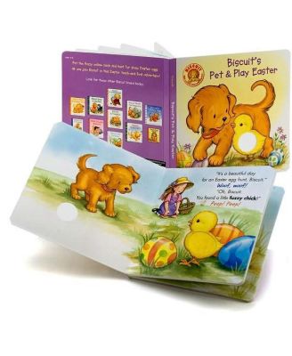 Biscuit's Pet & Play Easter: A Touch & Feel Book by Alyssa Satin Capucilli