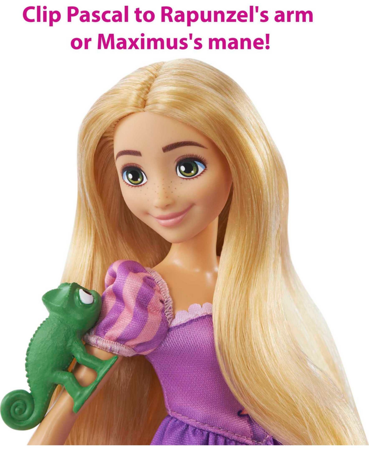 Disney Princess Rapunzel And Maximus In Multi-color
