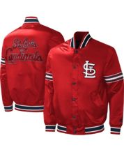 Letterman Varsity St. Louis Cardinals Blue Leather Jacket - Jackets Masters