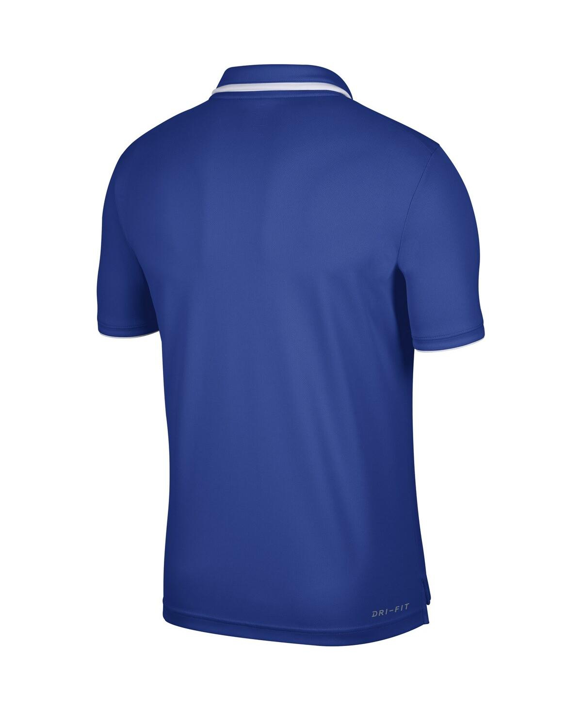 Men's NikeFlorida Gators Wordmark Performance Polo Shirt - Royal