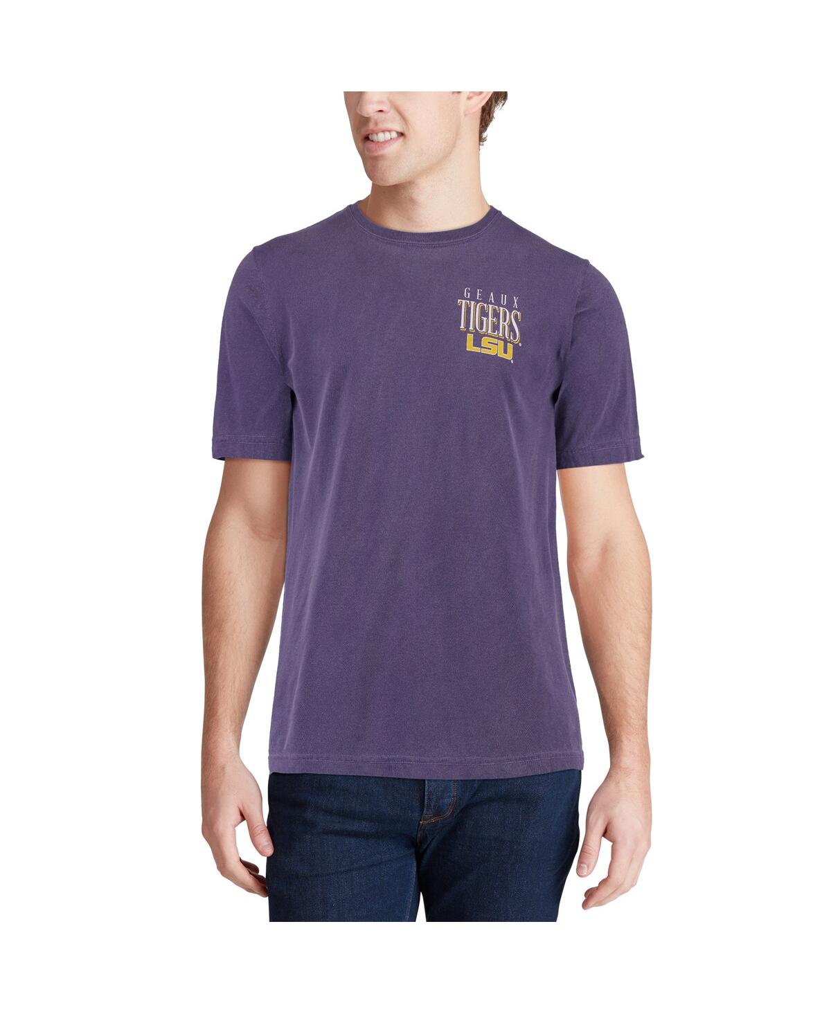 Shop Image One Men's Purple Lsu Tigers Welcome To The South Comfort Colors T-shirt