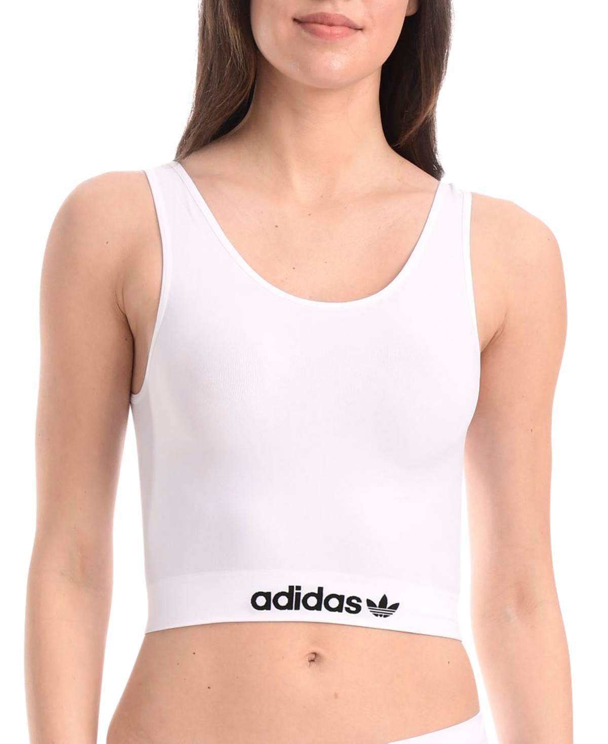 Adidas Originals Intimates Women's Light Support Bralette 4a3h67 In White