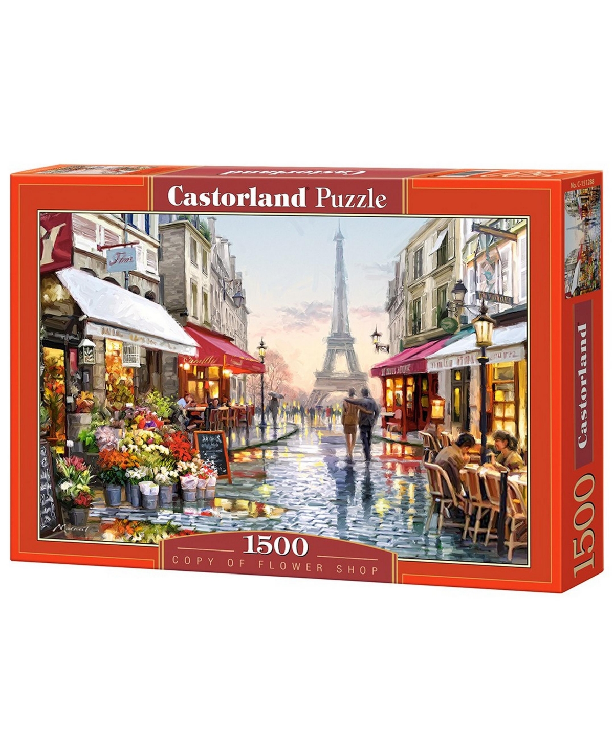 Castorland Kids' Flower Shop Jigsaw Puzzle Set, 1500 Piece In Multicolor