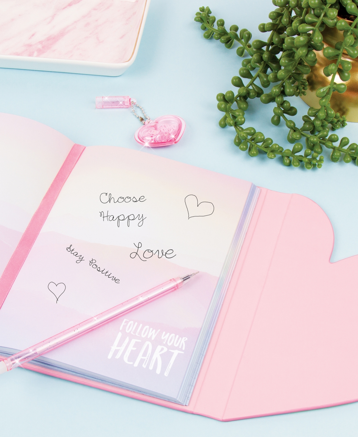 Follow Your Heart Journal and Pen Set