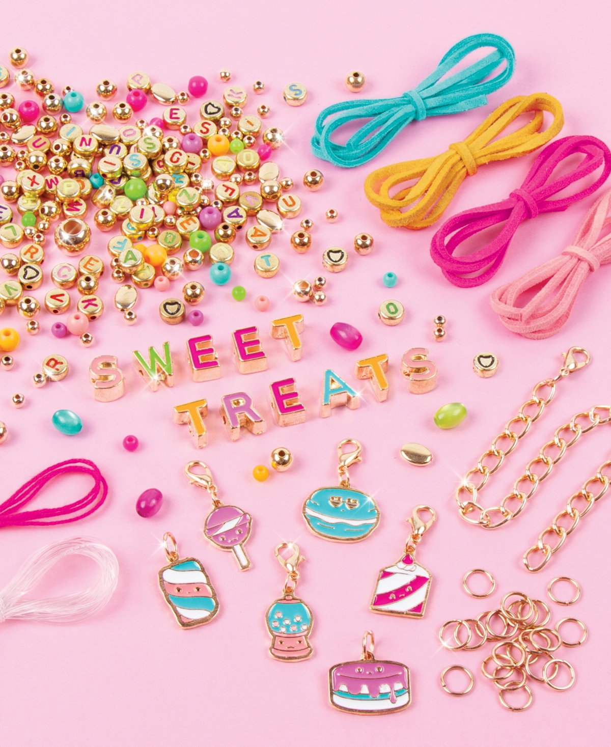 Make It Real Sweet Treats Diy (do It Yourself) Bracelet Kit In Multi