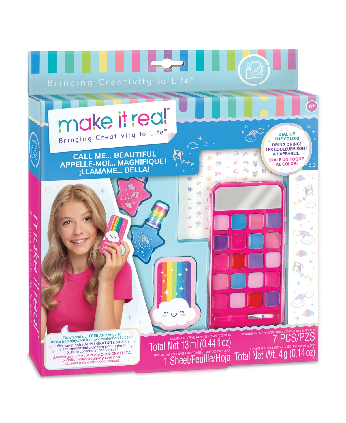 Make It Real Kids' Call Me...beautiful Makeover Kit In Multi
