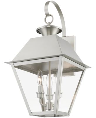 Wentworth 3 Light Outdoor Large Wall Lantern
