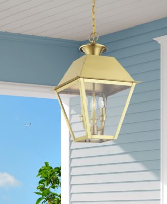 3 Light Outdoor Large Pendant Lantern