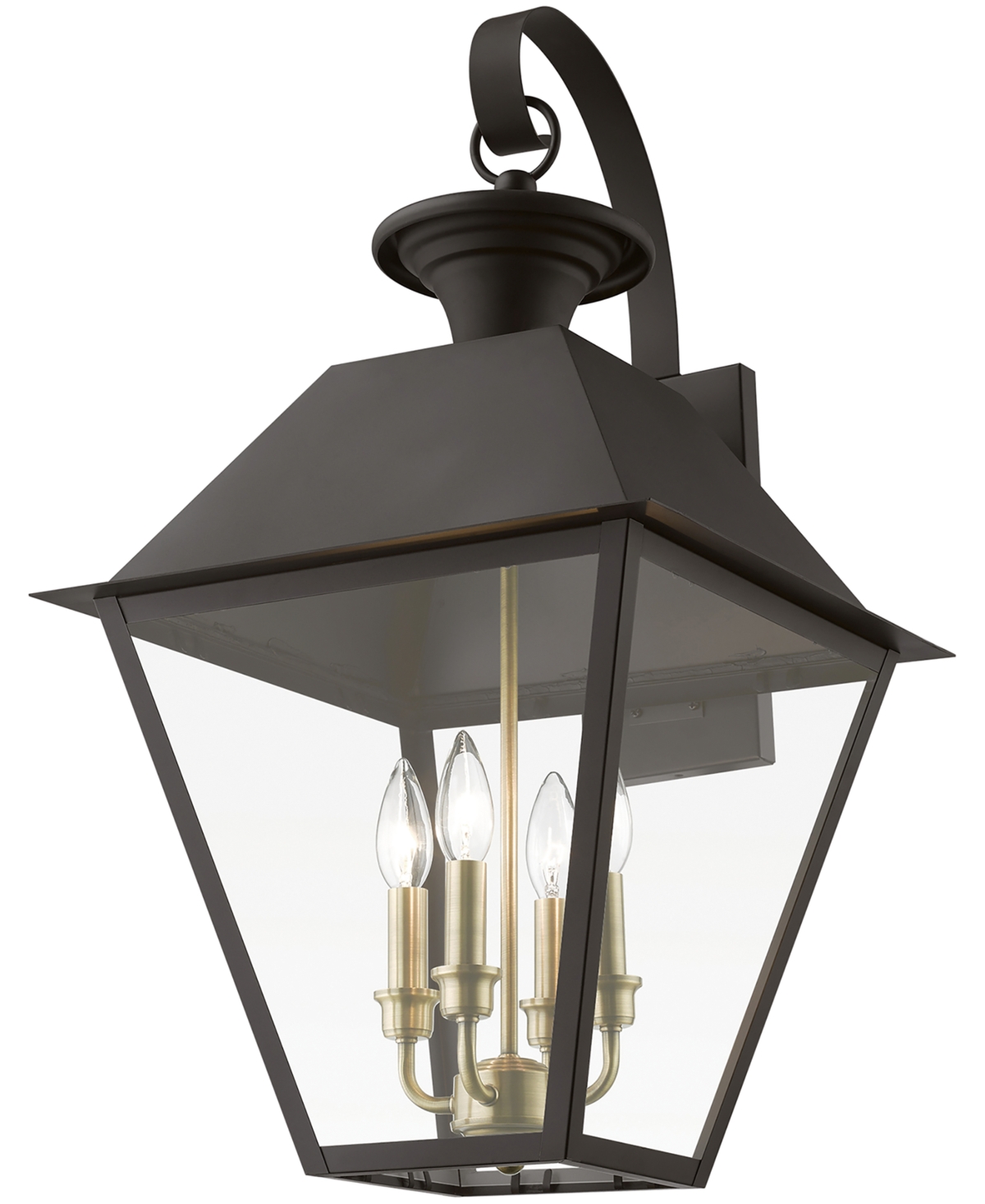 Livex Wentworth 4 Light Outdoor Extra Large Wall Lantern