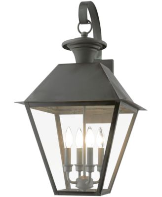 Wentworth 4 Light Outdoor Extra Large Wall Lantern