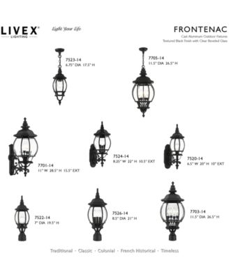 Frontenac 3 Light Outdoor Wall Lantern