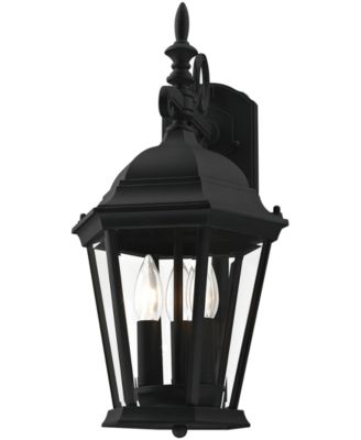Hamilton 3 Light Outdoor Wall Lantern
