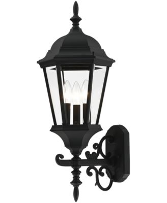 Hamilton 3 Light Outdoor Wall Lantern