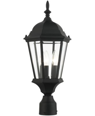 Hamilton 3 Light Outdoor Post Top Lantern