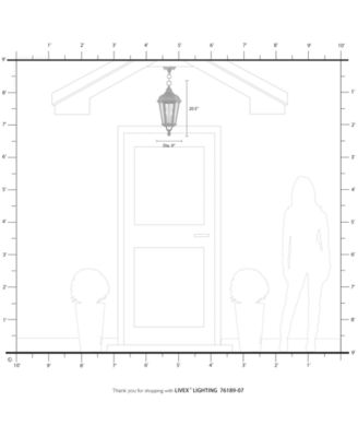 Morgan 2 Light Outdoor Pendant Lantern