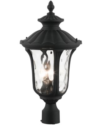 Oxford 3 Light Outdoor Post Top Lantern